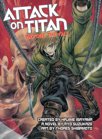 Attack On Titan Before The Fall Light Novel Manga Anime Planet